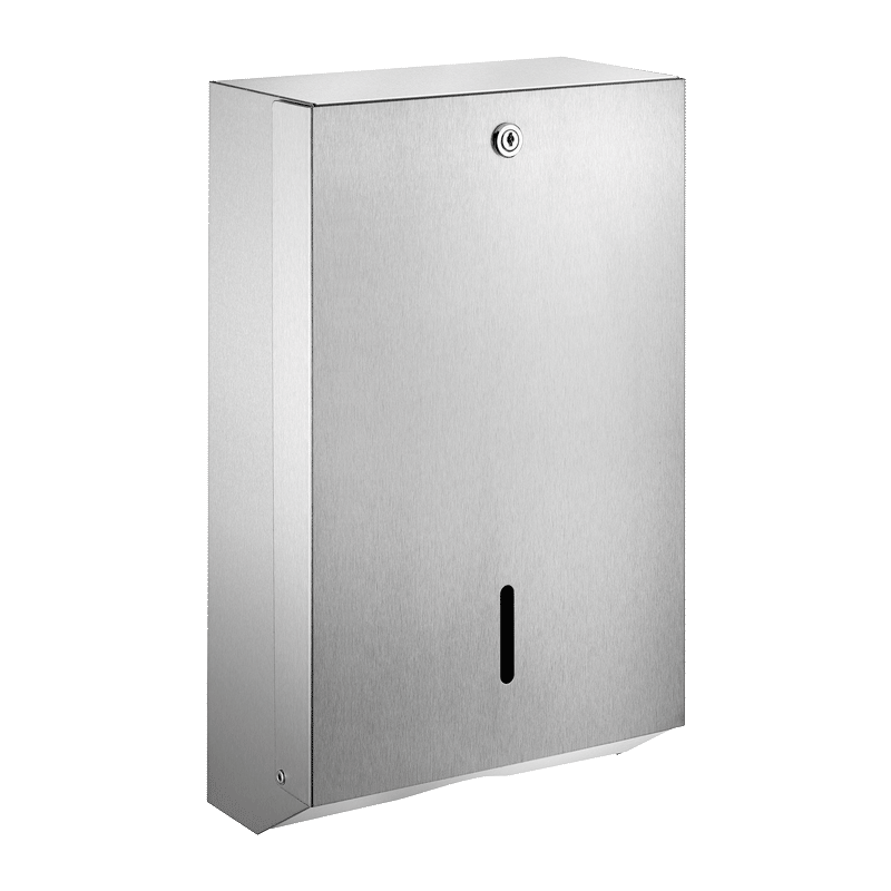 6607D Диспенсер полотенец для рук настенный, 750 листов DELABIE 