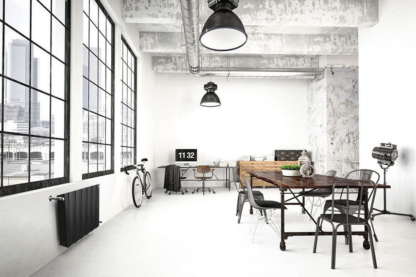 Радиатор биметаллический Royal Thermo PianoForte Noir Sable (черный)  - 4 секции sun-id-646027 - Вид №3