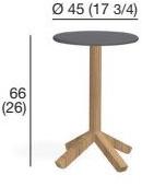 RODA Садовый журнальный столик Root sun-id-1495832 - Вид №4