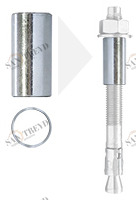 Цилиндр SPS 01 12 040 SPS01 Tecfi 12 х 40 