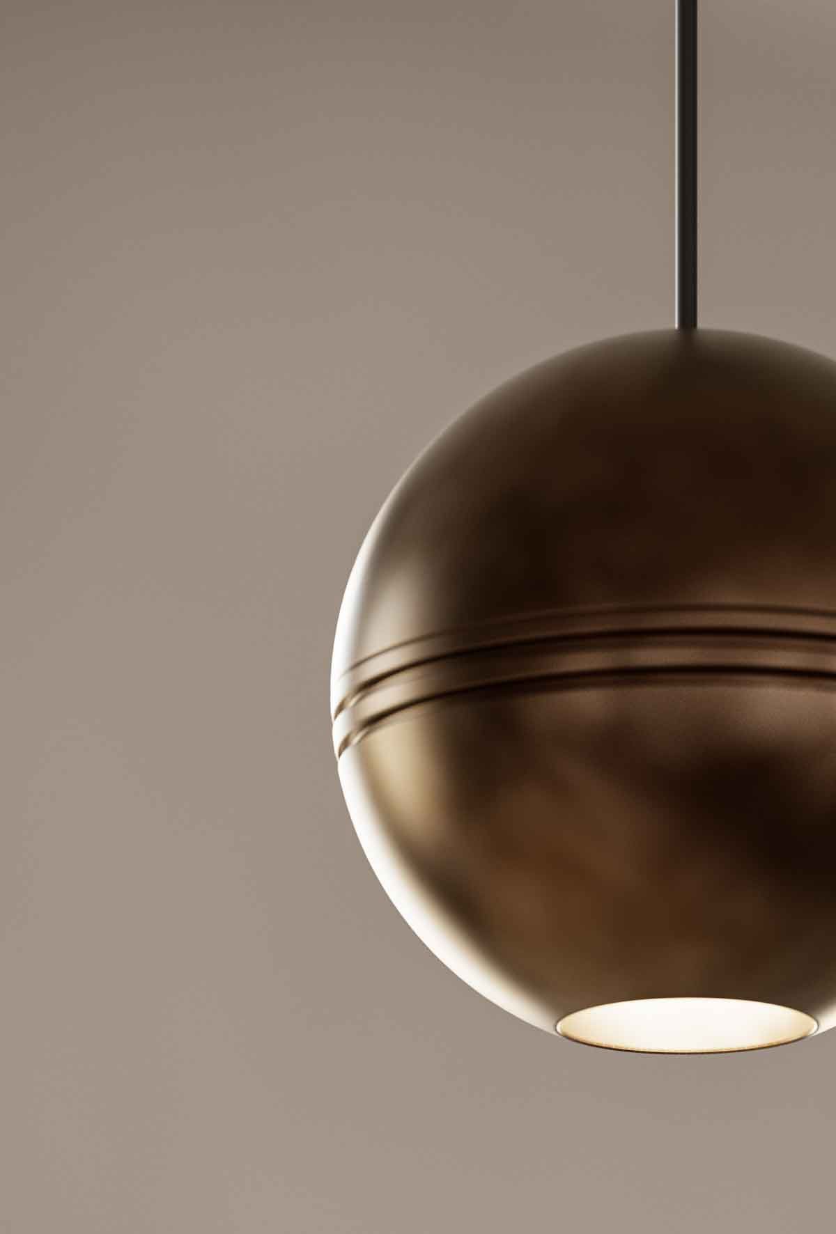 Металлический подвесной светильник Il Fanale Groove ARCH-00114850 - Вид №2