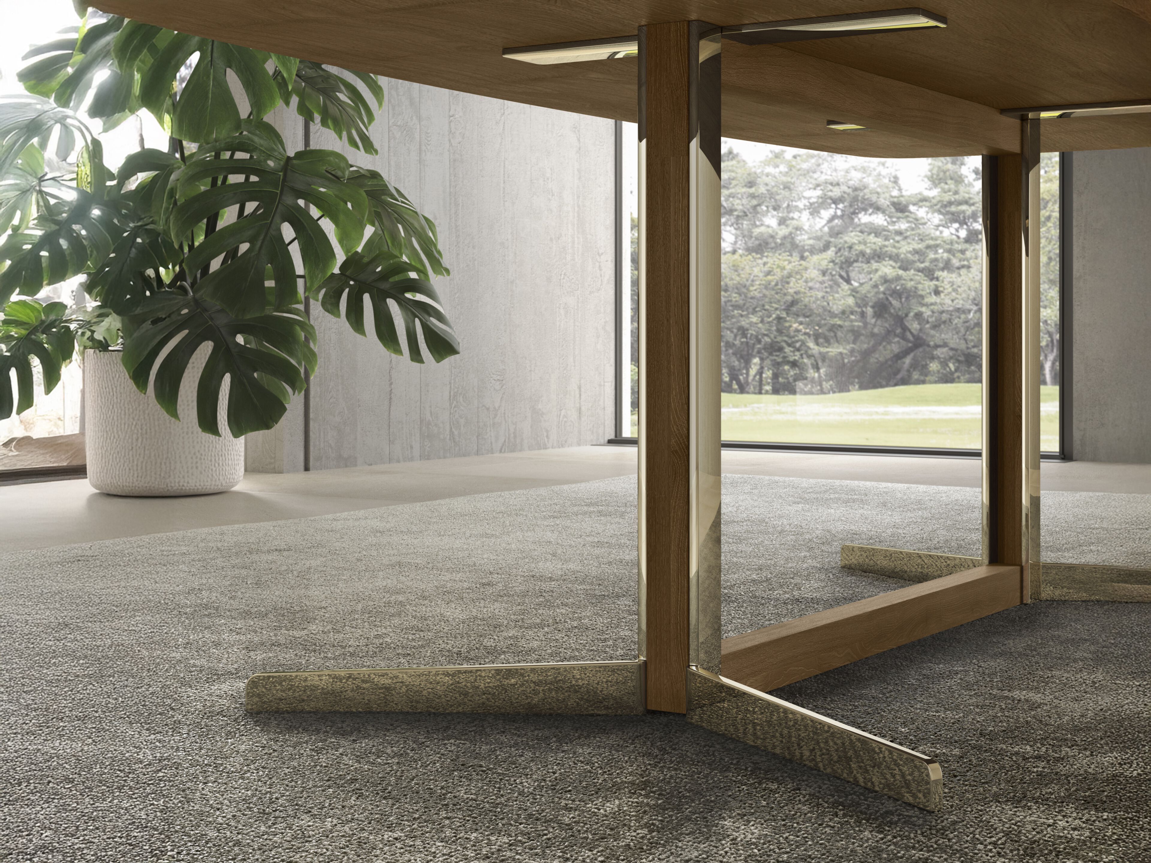 Круглый мраморный стол Natuzzi Italia Campus ARCH-00062393 - Вид №6