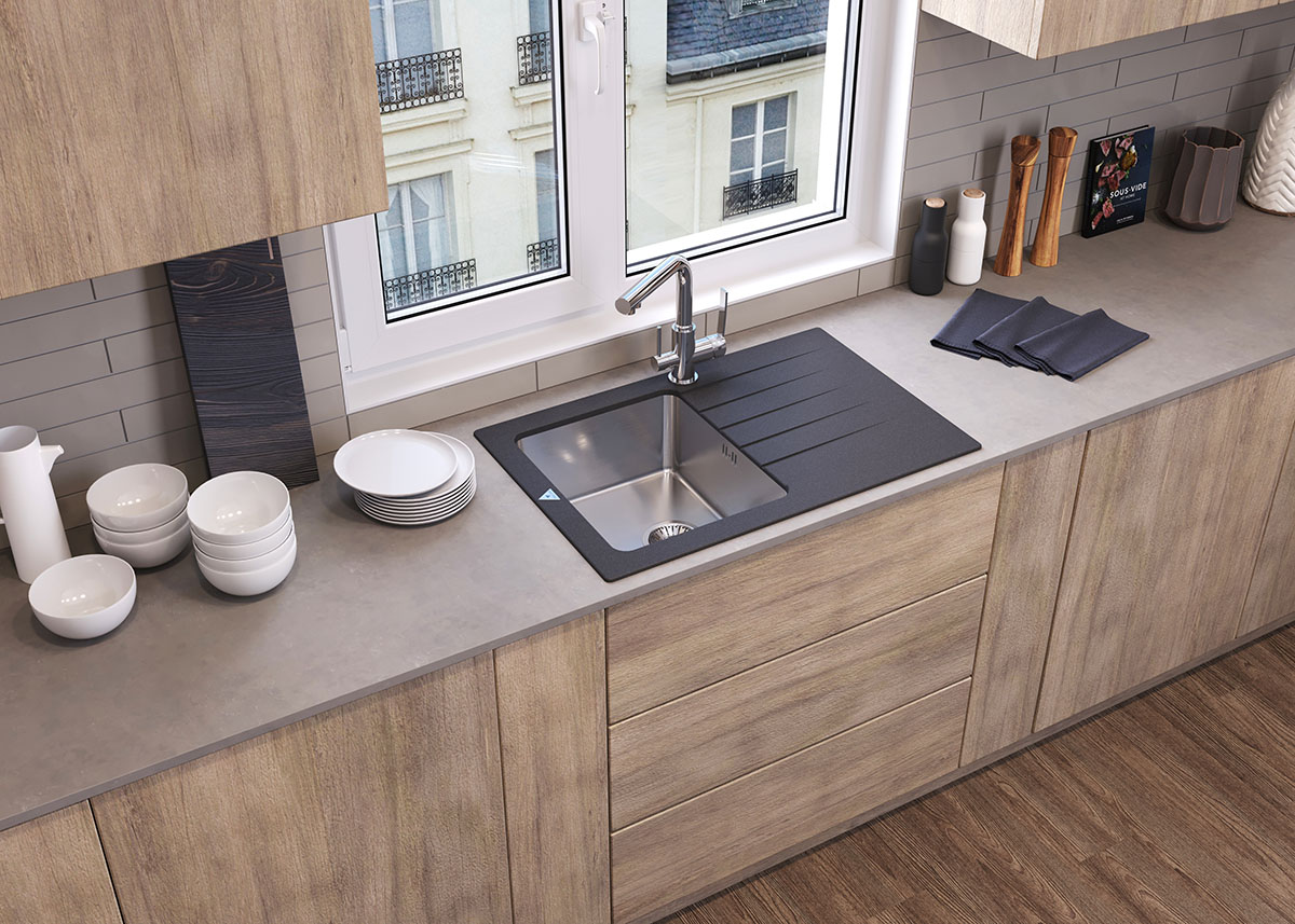 Кухонные мойки Tolero Twist TTS-760 474162 - Вид №1