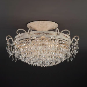 Потолочная люстра Bogates Empress 305/6 Strotskis BOGATES ДИЗАЙНЕРСКИЕ, EMPRESS 222741 Бежевый