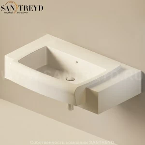 Flaminia UNA Консоль для раковины от 200 до 240 см белая UNA75M2.9016