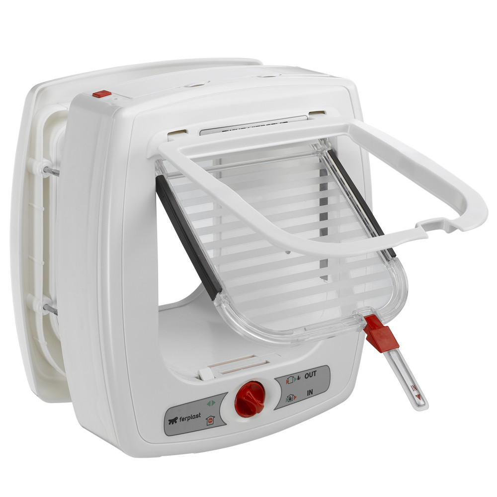 ПР0028508 Автоматическая дверь для животных SWING MICROCHIP, белая, определяющая микрочипы FERPLAST  - Вид №4