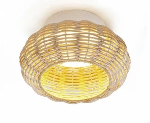 luxcambra Плетеный светодиодный потолочный светильник ручной работы Niuet Niuet_ceiling_1346