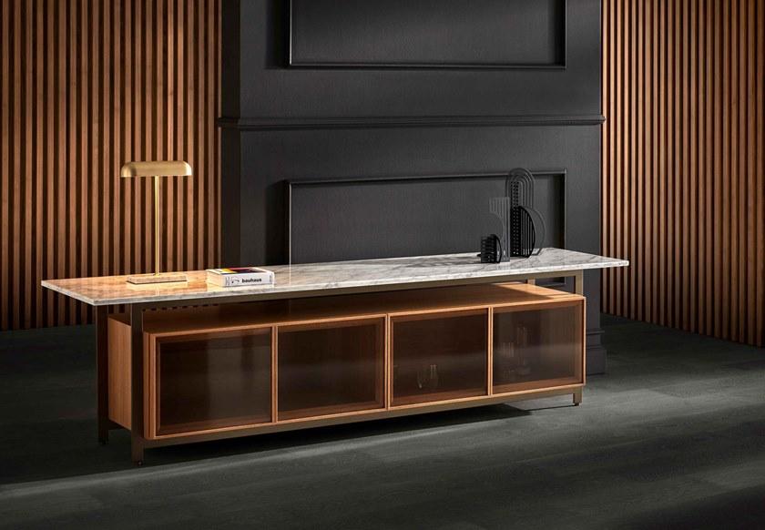 Punt Комод из дерева и стекла с откидными дверцами sun-id-1428075 - Вид №8