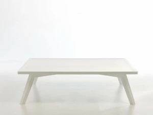 Gervasoni Низкий квадратный журнальный столик Gray