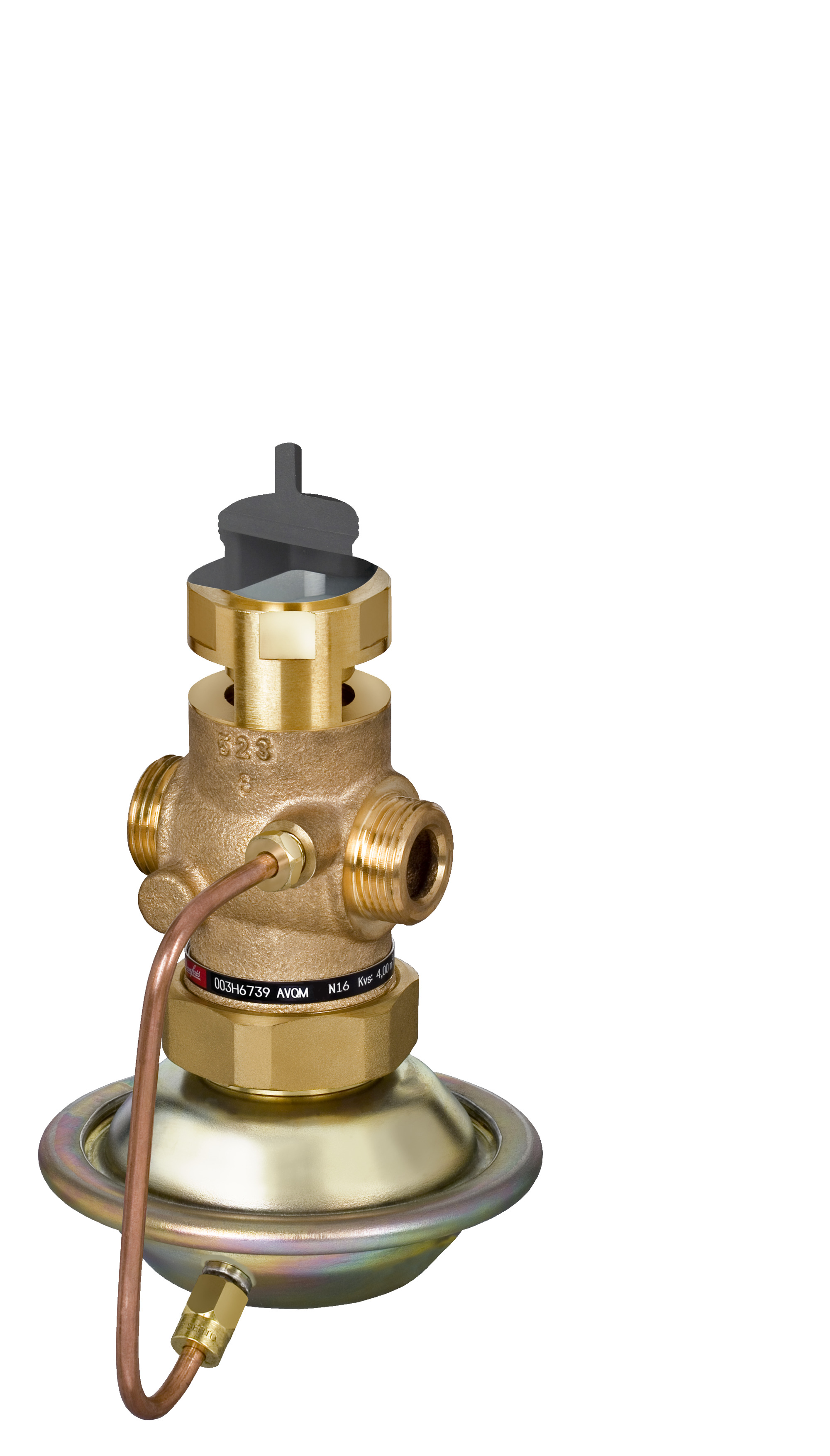 Danfoss Редукторные электроприводы с трехпозиционным управлением AMV 435 Эл.привод имп., 230В пер. тока 082H0163  - Вид №3
