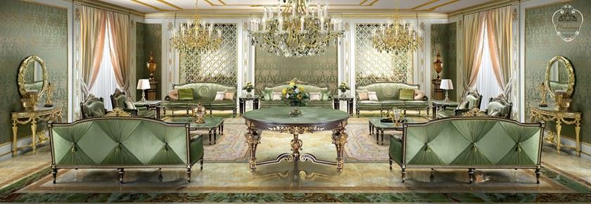 Modenese Gastone Круглый мраморный стол Deluxe sun-id-1452290 - Вид №1