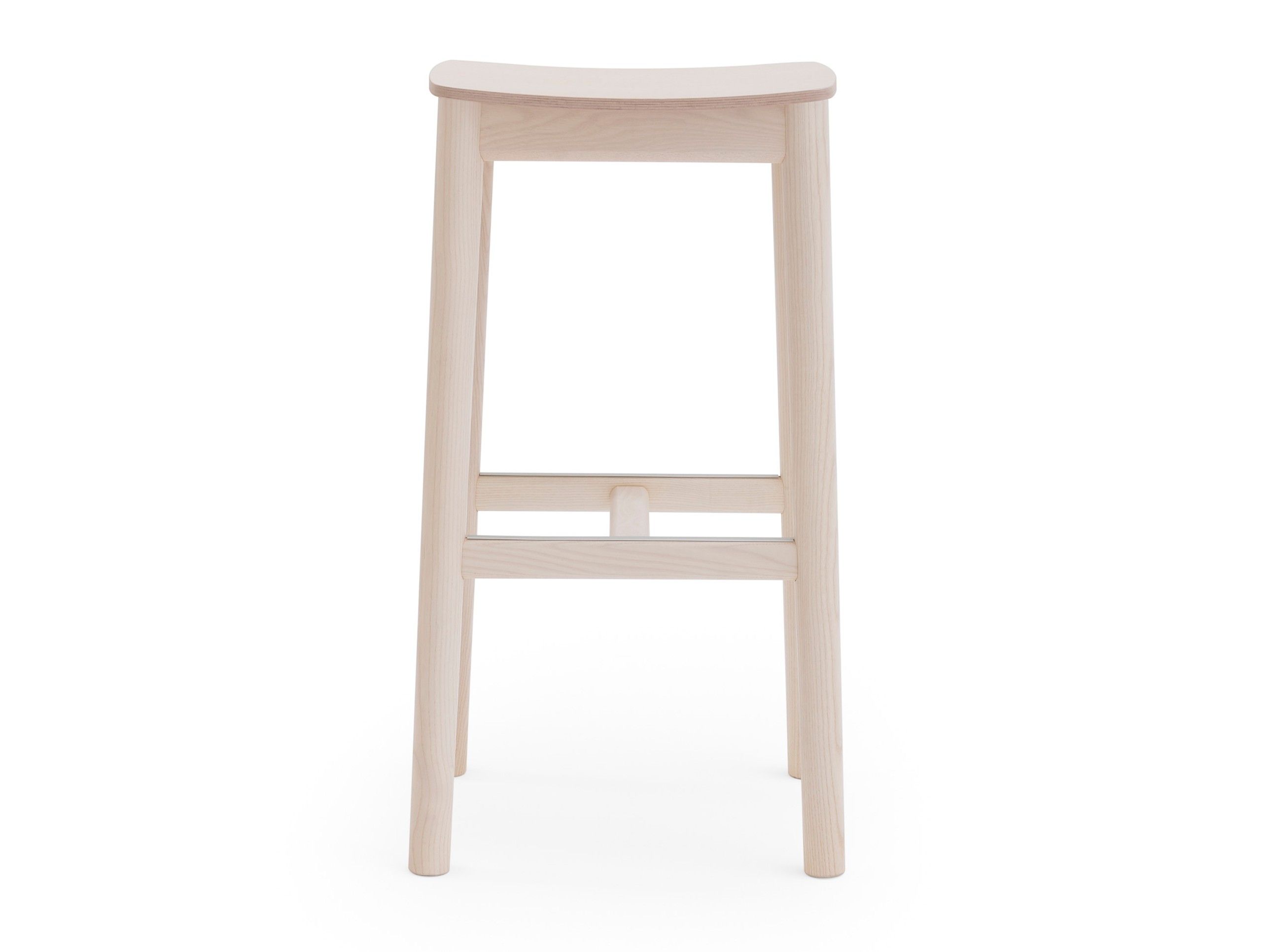 Высокий стул из ясеня с подставкой для ног Billiani ARCH-00079570