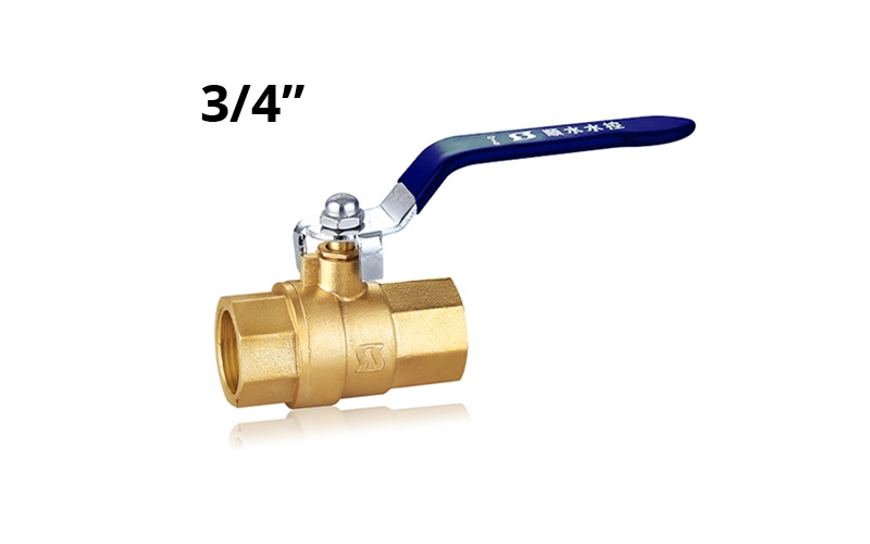 20502 Кран шаровой в/в 3/4" ручка, латунь LAB.Space 