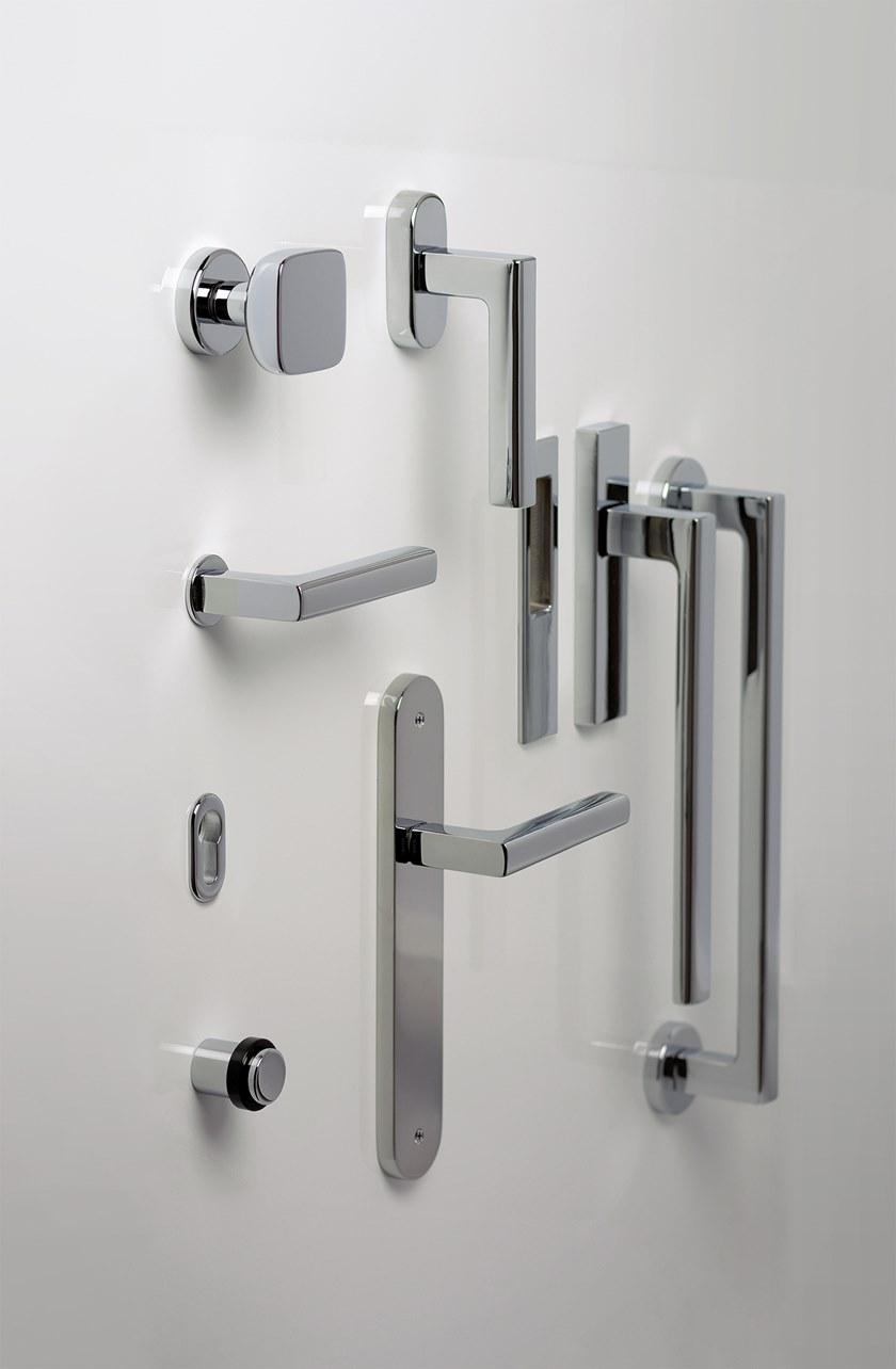 Ento Ручка дверная из латуни Unit 6205c3 - Вид №3