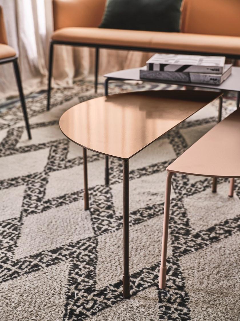 Midj Журнальный столик из окрашенного металла sun-id-1436896 - Вид №4