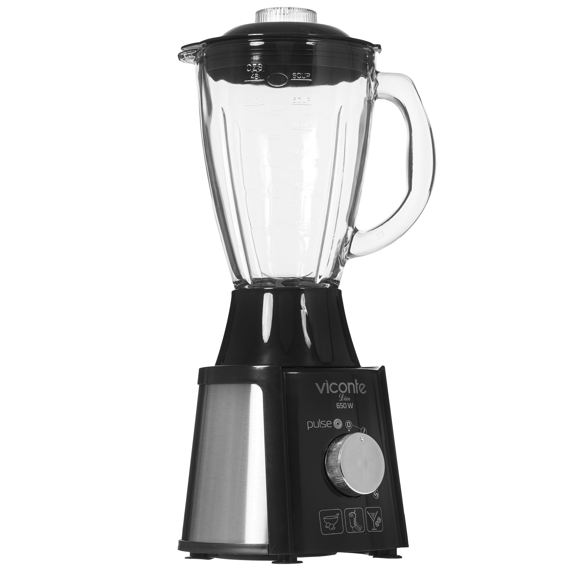 5360231 Блендер стационарный Viconte VC-4418 черный STDN-0004849