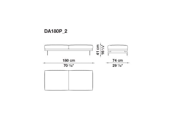 Кожаный диван B&B Italia док ARCH-00130675 - Вид №25