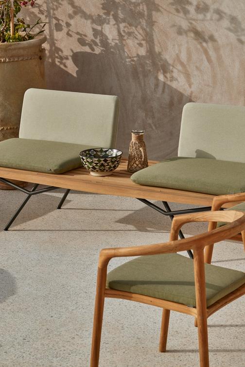 Диван модульный 2-х мест. лава iroko 130 Manutti San MNST852 - Вид №6