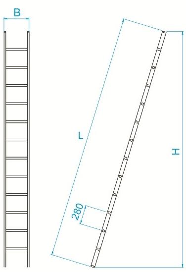 Frigerio Carpenterie Прямая лестница в опоре sun-id-1495053 - Вид №3
