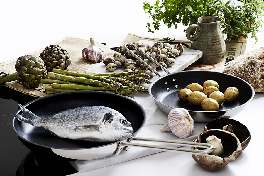 202510 Сковорода stainless steel с керамическим покрытием, D20 см Eva Solo  - Вид №2