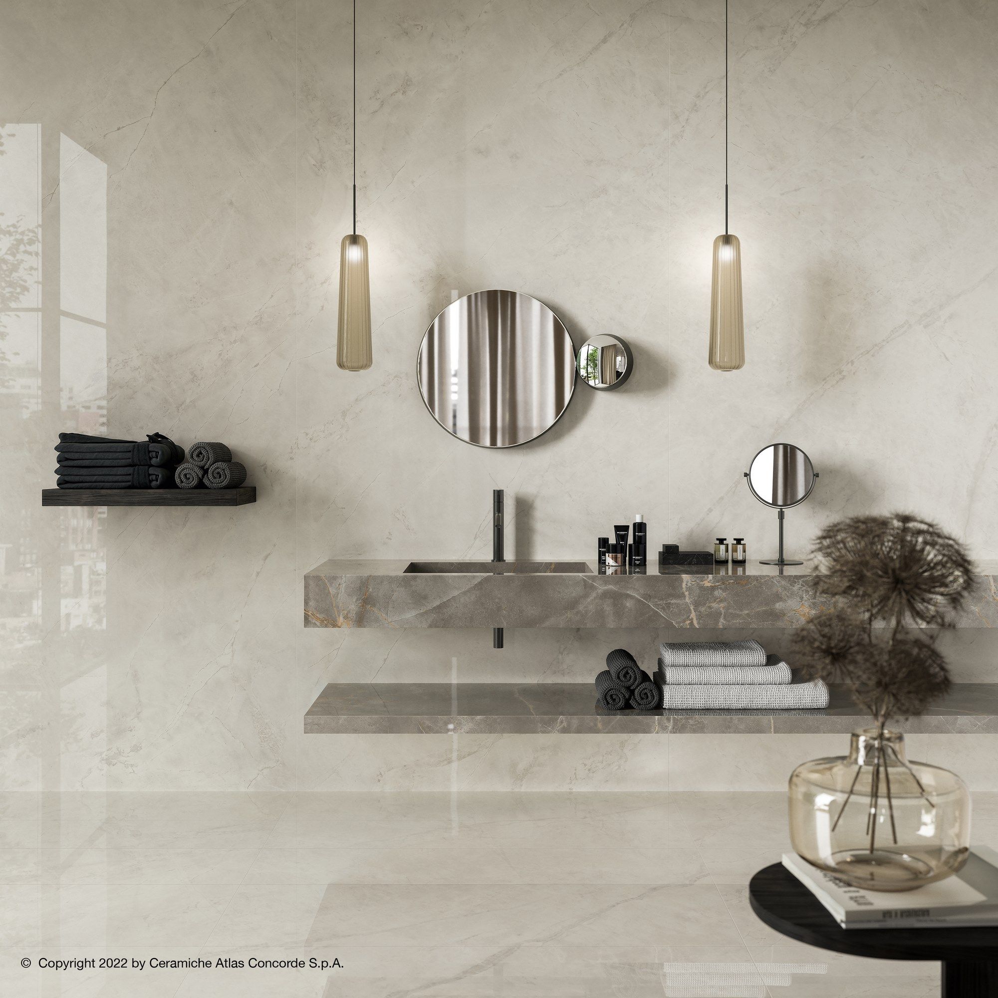 Пол / керамогранит с мраморным эффектом Atlas Concorde Marvel X ARCH-00046057 - Вид №19