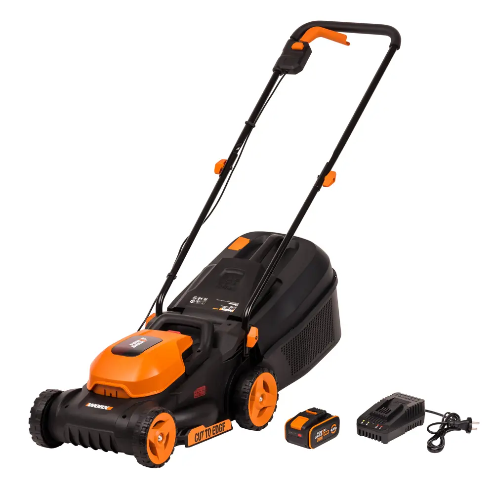 Аккумуляторная газонокосилка Worx WP733E с бесщеточным двигателем 89348842 STLM-0959097