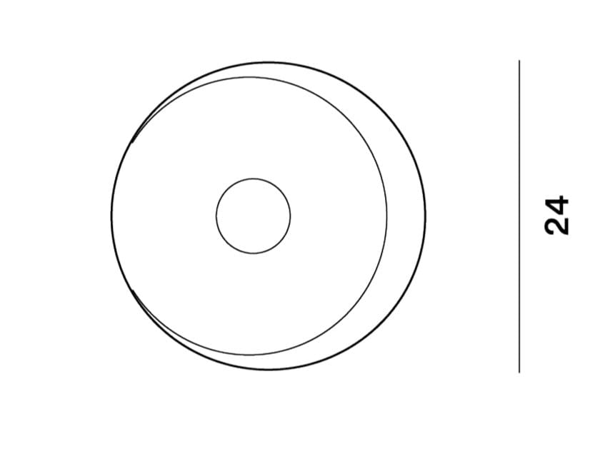 Выдувное стекло светодиодный потолочный светильник Foscarini Lumiere ARCH-00116284 - Вид №5