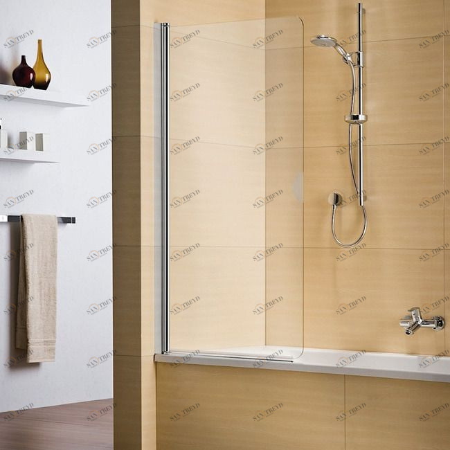 45253 Душевое ограждения на борт вынны DUKA Италия Vertica