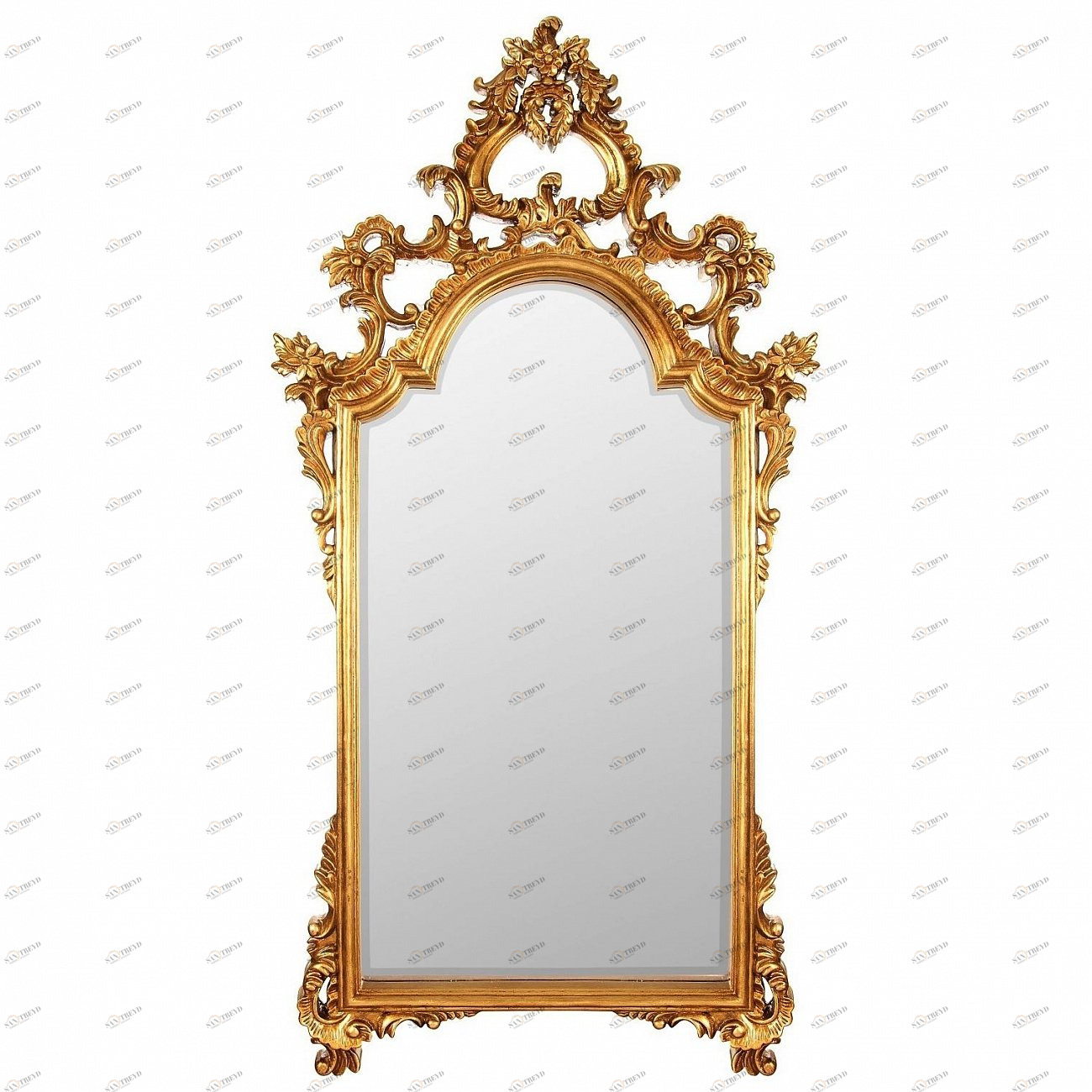 Зеркало-арка 123х65 см античное золото Pretty Gold ART-ZERKALO ДИЗАЙНЕРСКИЕ 00-3884106 Зеркальный;золото 