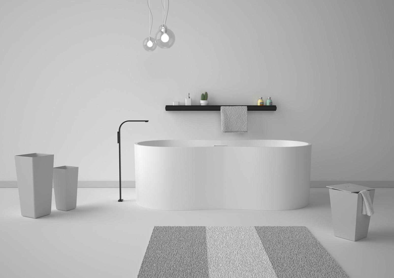 VATI15 Акриловая ванна отдельностоящая GSG CERAMIC Time - Вид №3