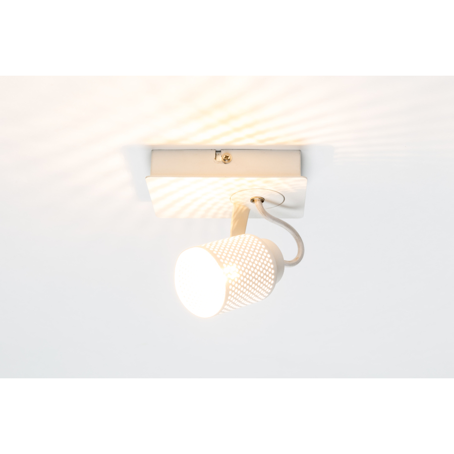 Светильник Спот Sandy-1 белый White Label Living 5500616 - Вид №1