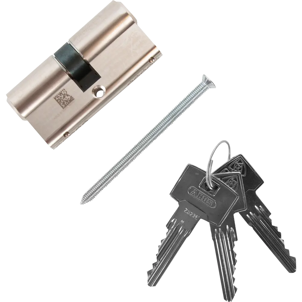Цилиндр Abus Standard, 31х31 мм, ключ/ключ, цвет никель 82276488 STLM-2144186 Standart S5+ - Вид №1