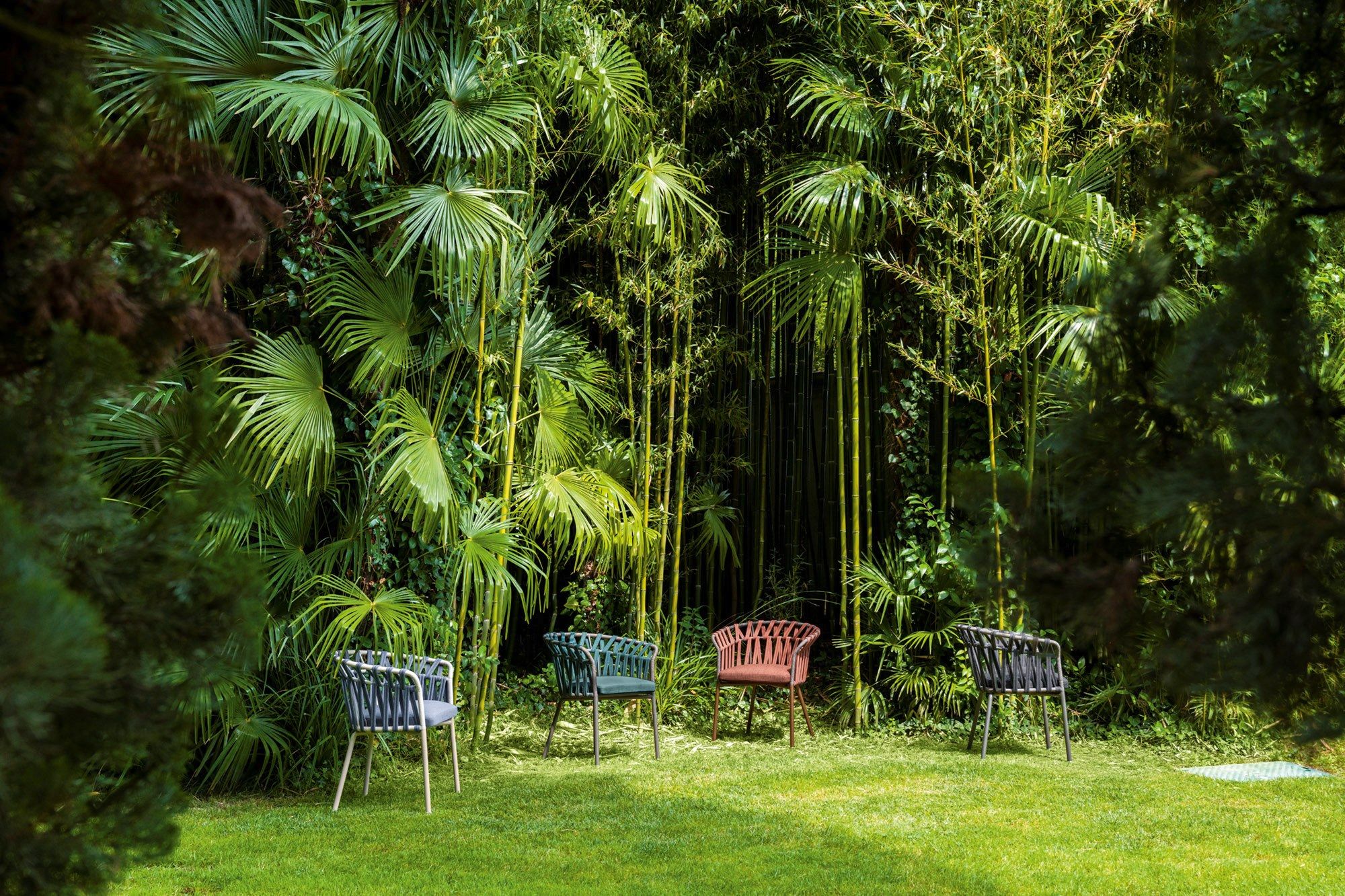 Алюминиевый стул с порошковым покрытием с подлокотниками Varaschin Emma Cross ARCH-00084415 - Вид №14