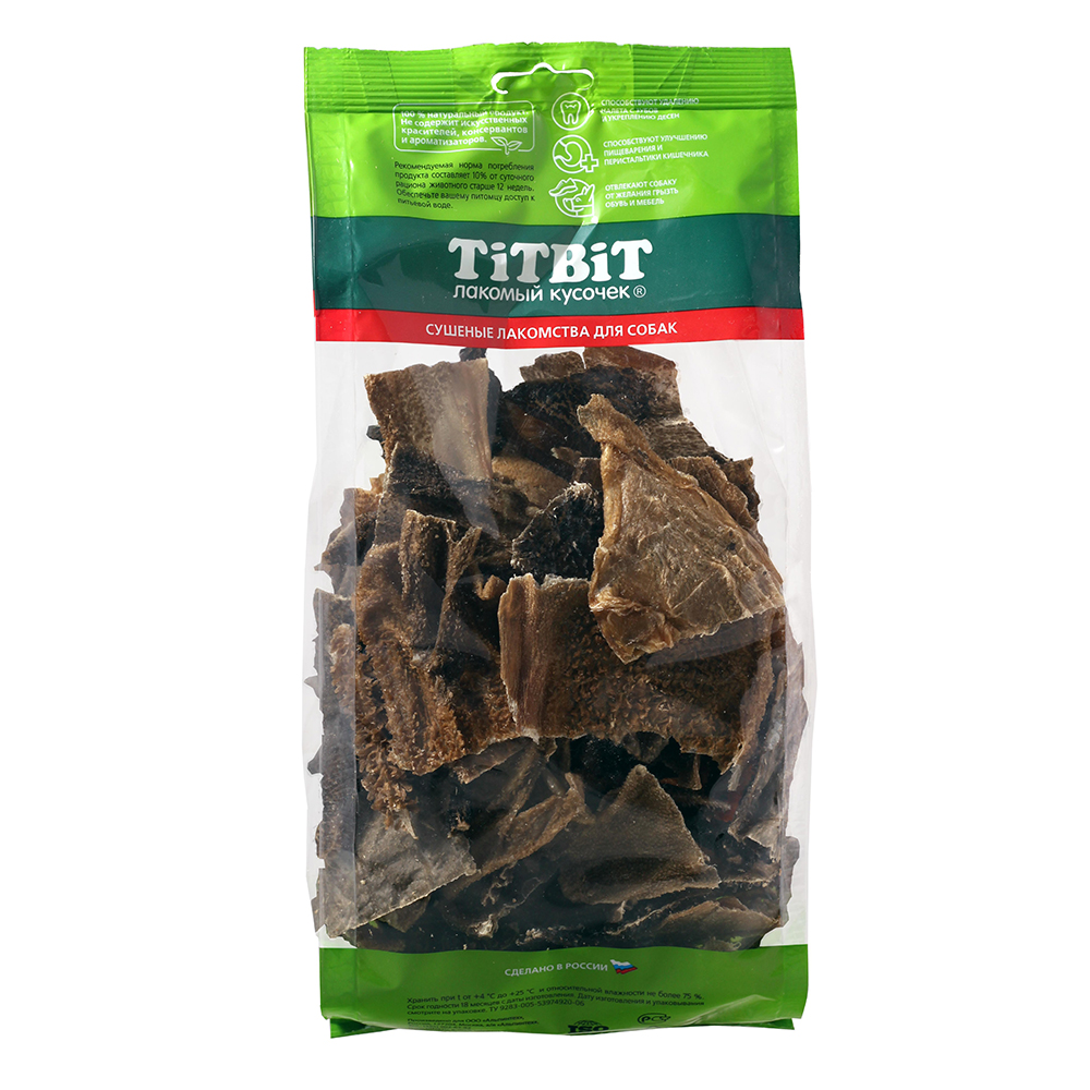 Т00009317 Лакомство для собак Хрустики из рубца бараньего XXL TITBIT  - Вид №2