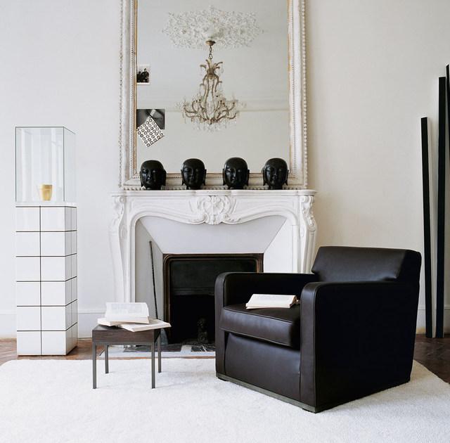 Maxalto Мягкое кожаное кресло с подлокотниками Imprimatur sun-id-1501345 - Вид №1