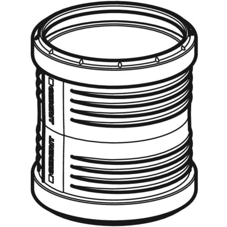 390.016.14.1 Муфта Geberit Silent-PP Geberit  - Вид №1