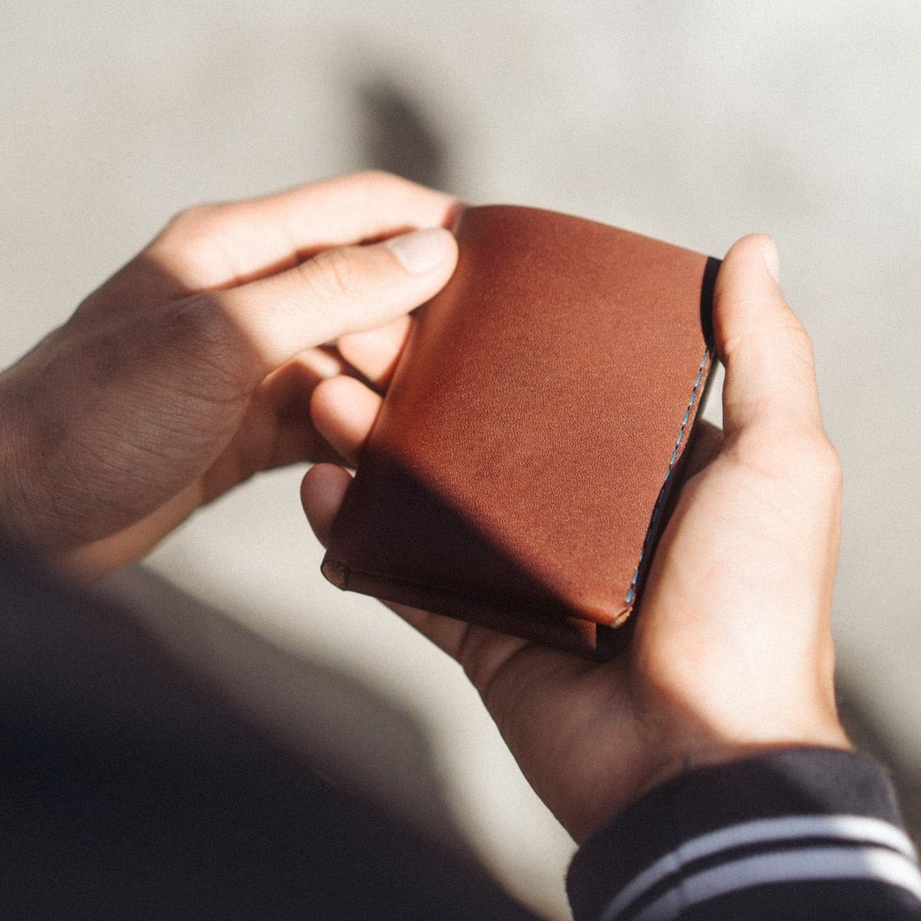 W106CHES Кошелек Winston - Каштан Wingback  - Вид №4