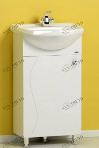 Тумба Азов 40 с умывальником Азов 40 RUNO 231372