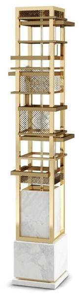 Porustudio Торшер из каррарского мрамора и латуни sun-id-1481696 - Вид №1