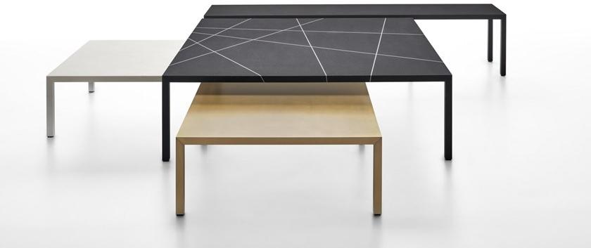 MDF Italia Прямоугольный стол из латуни Tense sun-id-1499375 - Вид №3