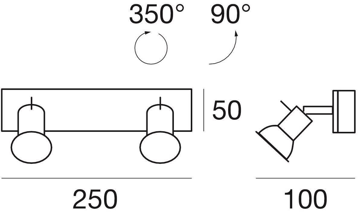 Linea Light Group Светодиодный прожектор из металла Spotty sun-id-1488269 - Вид №6