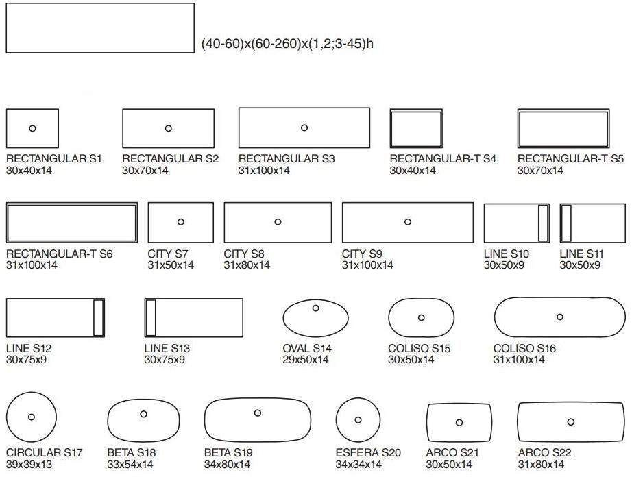 Подвесная раковина настенная овальная Hidrobox Program белая sun-id-1364988 - Вид №6