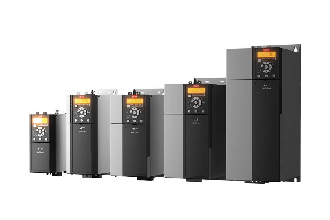 Danfoss VLT Midi Drive FC 280 – универсальный и многофункциональный привод для задач общей автоматизации мощностью до 22 кВт FC-280PK37T4E20H1BXCXXXSXXXXAX 134U2184 