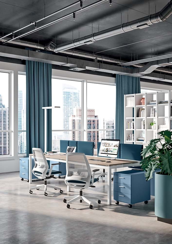 Офисное кресло с 5 спицами Quadrifoglio Group дизайн-офис ARCH-00118104 - Вид №3