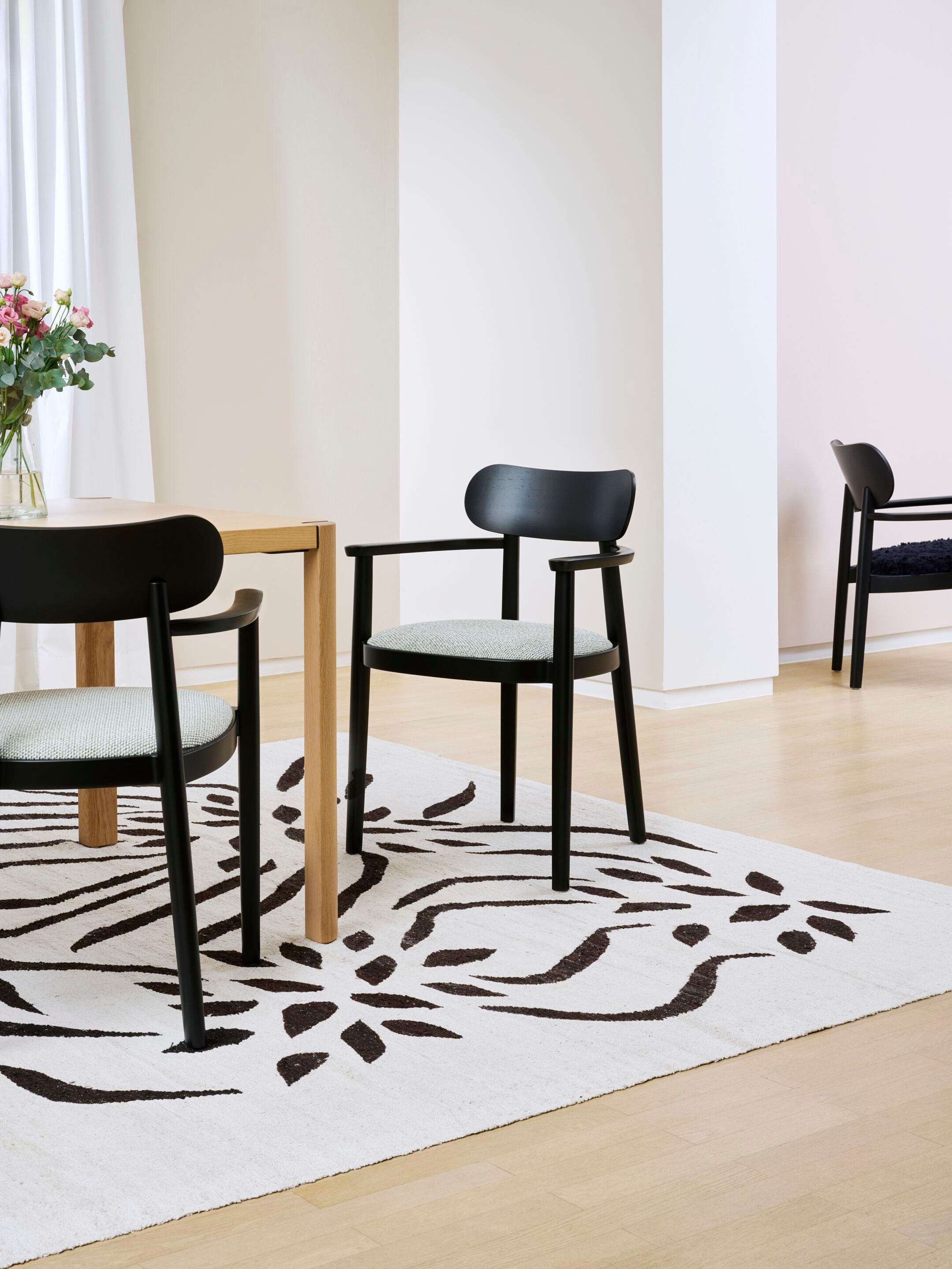 Стул из массива дерева с мягким сиденьем THONET 118 ARCH-00055507 - Вид №3