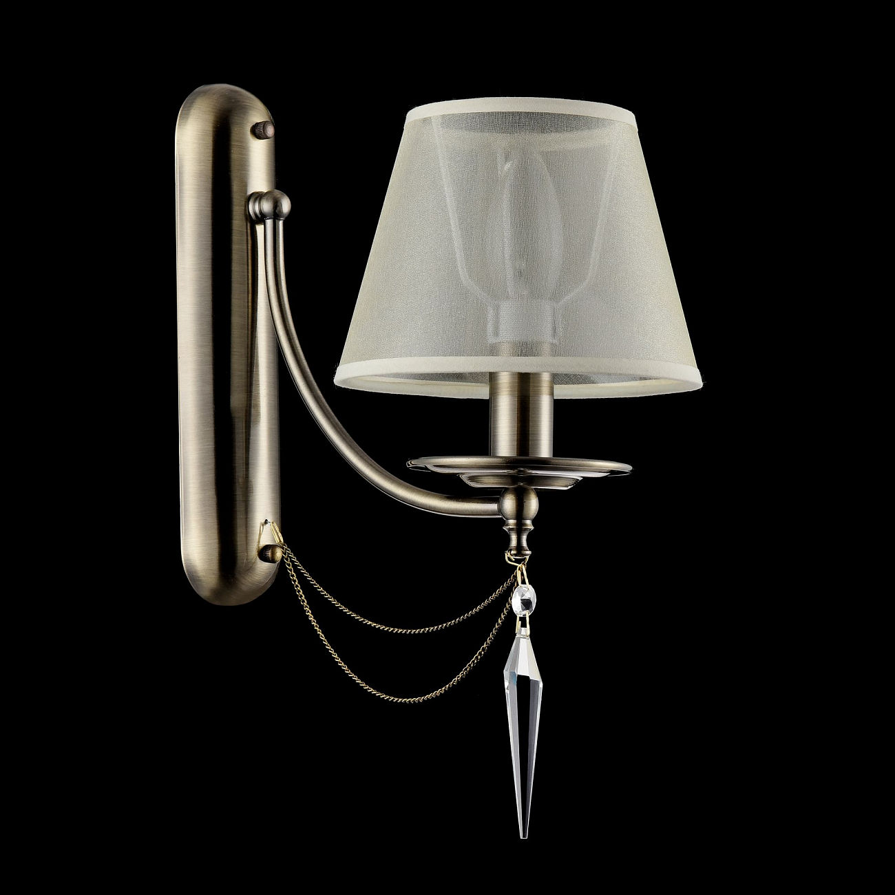 Бра настенное бронзовое Garcia FR2908-WL-01-BZ FREYA CLASSIC 00-3957475 Бронза - Вид №3