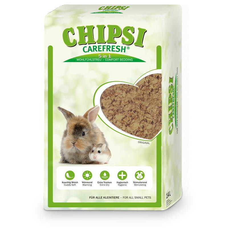 УТ0018464*4 Наполнитель для грызунов и птиц NATURAL подстилка натуральная на бумажной основе 14л (упаковка - 4 шт) Carefresh 