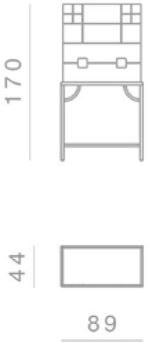 GHIDINI1961 Комод из фанерованной древесины Zuan Pr304sb101 - Вид №7