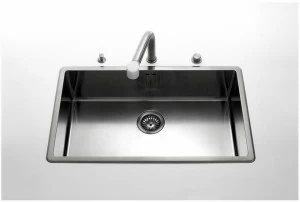 Встроенная раковина под столешницу овальная ALPES-INOX Strumenti d’oggi