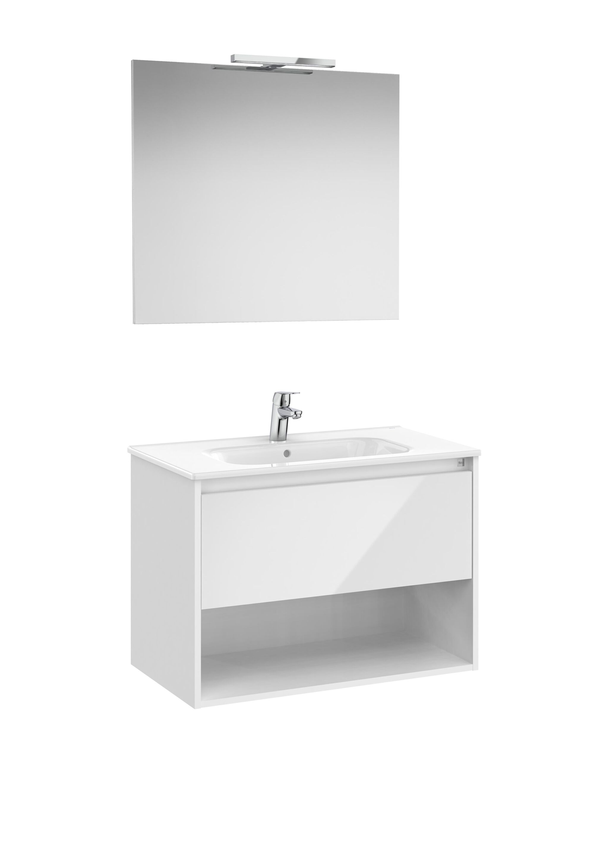 Деревянный подвесной умывальник с зеркалом Roca Tenor ARCH-00063463 - Вид №11